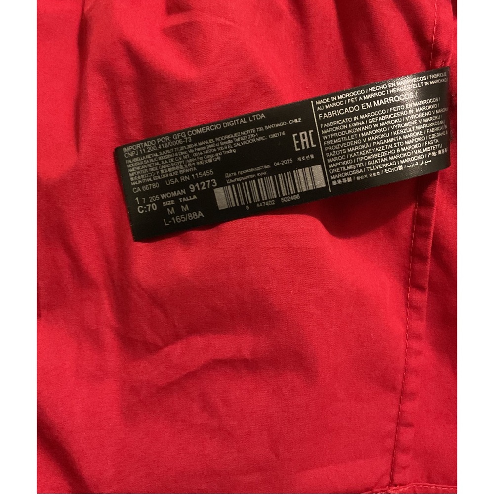 MANGO ~STRAPLESS TOP WITH RUFFLE (NWT) - Picture 8 of 12